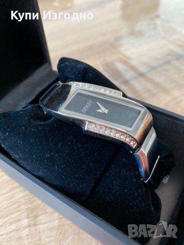 Колекционерски Оригинален Дамски Часовник SEKONDA SEKSY с Кристали SWAROWSKY, снимка 4 - Луксозни - 30154225