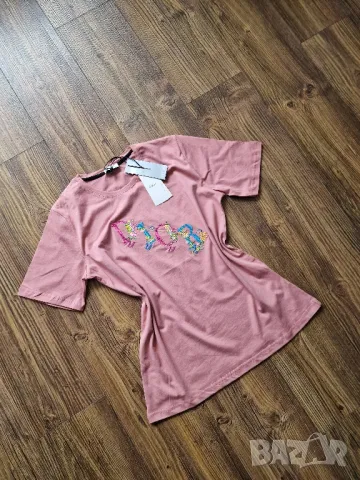 Страхотна дамска тениска dior  , нова с етикет, размер S / M ,L , XL, цена 35лв, снимка 2 - Тениски - 49488601