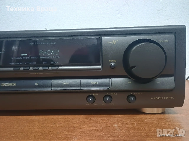 Стерео усилвател с вграден тунер Technics SA-EX100 с активно охлаждане. Изпращам видео. , снимка 5 - Ресийвъри, усилватели, смесителни пултове - 54211503