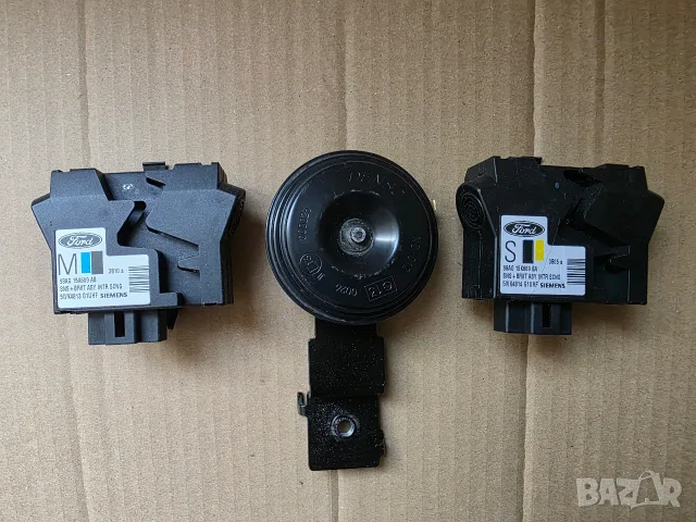 Клаксон аларма DENSO 96BB-13832-AB,сензори аларма SIEMENS 98AG 15K609 AB за форд фокус МК1. 