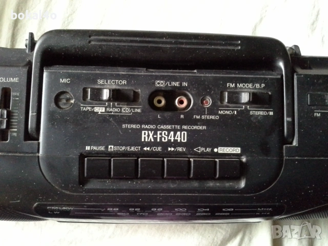 Panasonic - радиокасетофон, снимка 3 - Радиокасетофони, транзистори - 53983829