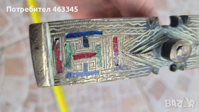 Арабска пистолетна харбия, снимка 6 - Антикварни и старинни предмети - 54028700