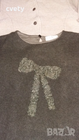 Рокличка Zara и подходяща топла жилетка за ръст 134 , снимка 3 - Детски рокли и поли - 54166728