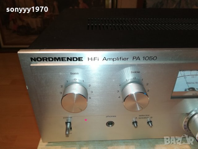 nordmende pa1050 hifi amplifier-switzerland 1410202043, снимка 11 - Ресийвъри, усилватели, смесителни пултове - 30421245