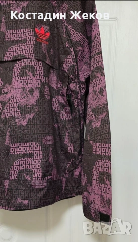 Дамска оригинална ветровка. Като нова. Adidas , снимка 4 - Спортни екипи - 53990894