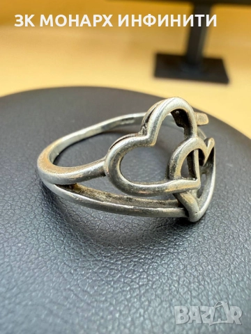 Сребърен пръстен /925/, снимка 4 - Пръстени - 52382514