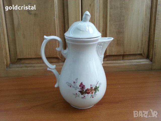 Стар български порцелан кана чийник , снимка 8 - Антикварни и старинни предмети - 37487693