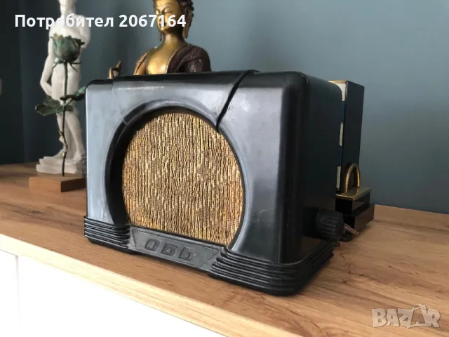 Руско бакелитено радио, снимка 2 - Колекции - 48443348