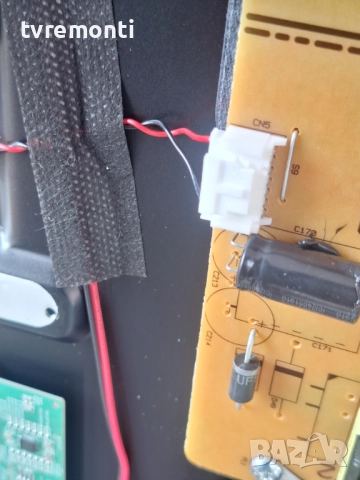 Платка 17IPS72 ,за 55-инчов телевизор Telefunken Модел  D55U750X2CWI​, с дисплей VES550QNFH-N1-Z02​ , снимка 4 - Части и Платки - 52903141