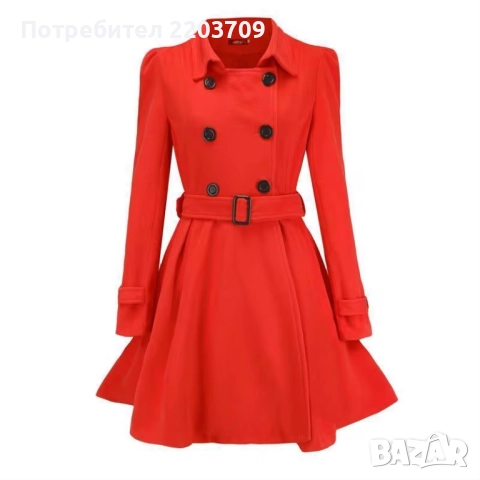 Дамско палто, снимка 5 - Палта, манта - 52853879