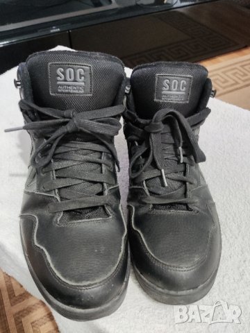 зимни кожени кецове SOC, снимка 3 - Кецове - 34981156
