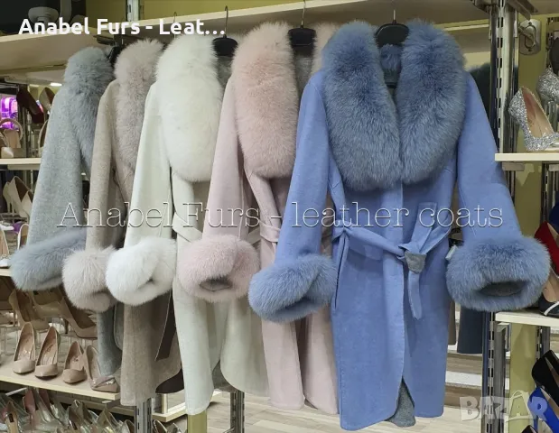 Дамско палто от естествен косъм лисица , снимка 14 - Палта, манта - 34851464