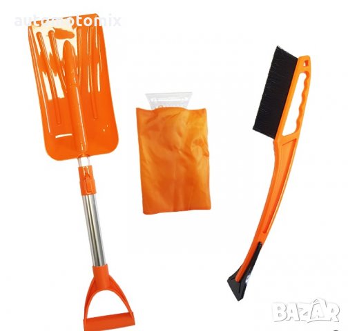 ЗИМЕН КОМПЛЕКТ-ЛОПАТА/СТЪРГАЛКА/РЪКАВИЦА - 54017