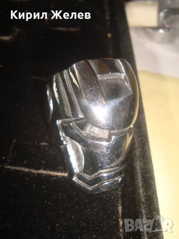 МАСКАТА на ЖЕЛЕЗНИЯ ЧОВЕК - НЕРЪЖДАЕМ СТОМАНЕН ФИЛМОВ ГЕРОЙ ПРЪСТЕН МАРВЕЛ ВСЕЛЕНА 25034, снимка 11 - Пръстени - 34420961