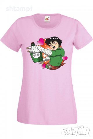 Дамска тениска Naruto Rock Lee,Анимация,игра,Празник,Повод., снимка 10 - Тениски - 37945968