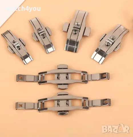 НОВА ТРАНСПЕРАНТНА КАТАРАМА ЗА ЧАСОВНИК.БЪКЕЛ ТИП ПЕПЕРУДА. ЗАКОПЧАЛКА ТОКА ЗА КАИШКА. КАТАРАМИ, снимка 6 - Каишки за часовници - 49187834