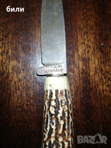 Миниатюрен немски нож , снимка 2 - Ножове - 36400849