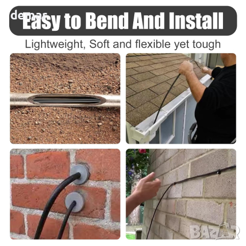 MEIPEK Ethernet кабел 40 метра, CAT6 Bulk, UTP, без RJ45 конектори, снимка 7 - Кабели и адаптери - 44767776