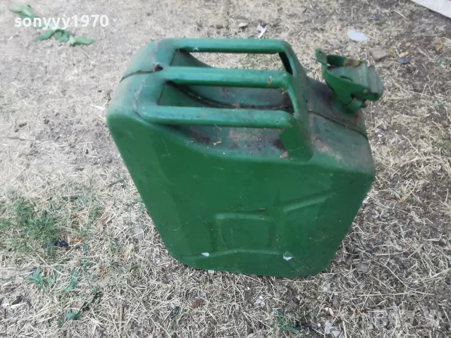 20L МЕТАЛНА СТАРА ТУБА ОТ СОЦА 2309261736L2, снимка 3 - Аксесоари и консумативи - 56199690