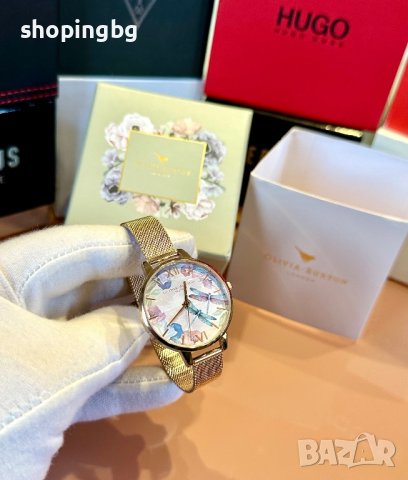 Дамски часовник Olivia Burton Dragonfly Thin Case Rose Gold Mesh - OB16PP83, снимка 7 - Дамски - 42807705