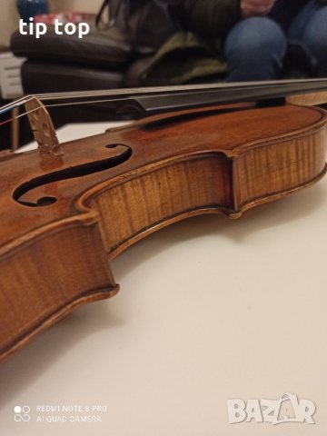 Майсторска цигулка C. G. Glier&Sohn Markneukirchen, снимка 8 - Струнни инструменти - 28895778