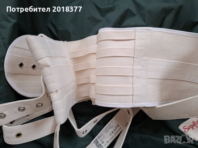 SEGUFIX 2201-M-1-2 стандартен твърд колан за лечение на  кръста, снимка 4 - Други - 51667165