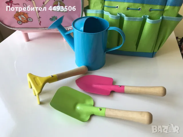 Чанта с колелца и комплект за градинарство., снимка 4 - Други - 55968731
