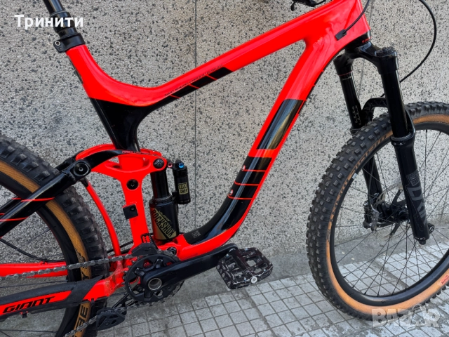 Giant Reign Advanced 27,5''Carbon/Shimano Full XT 1x12/RockShox Lyrik 160mm, снимка 3 - Велосипеди - 52776403
