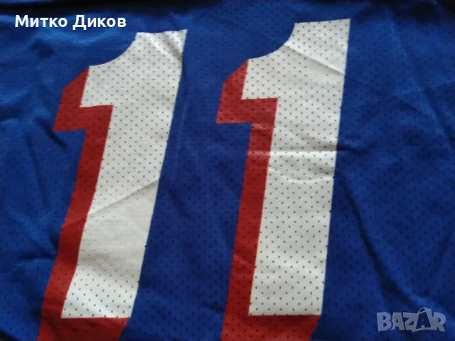 Drew Bledsoe #11 New England Patriot NFL Champion маркова тениска американски футбол размер 48 или Л, снимка 8 - Други спортове - 47522054