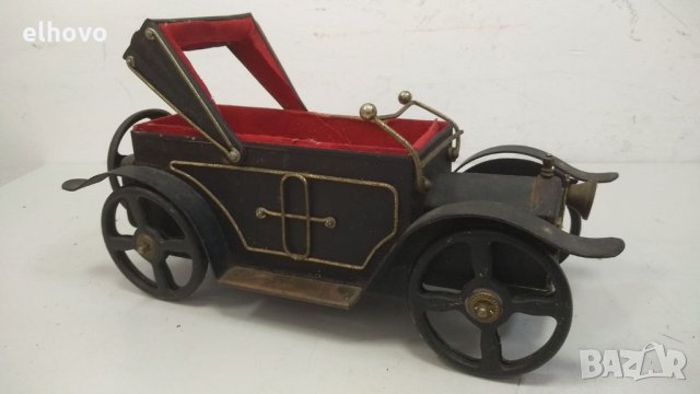 Старинна количка от ковано желязо, снимка 3 - Антикварни и старинни предмети - 35067760