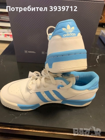 Adidas Оригинални маратонки кожени внос от Великобритания , снимка 4 - Детски маратонки - 52077650