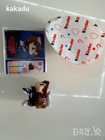 Фигурката Steven&Robin от серията на Kinder - Strange things, снимка 2 - Колекции - 52457433