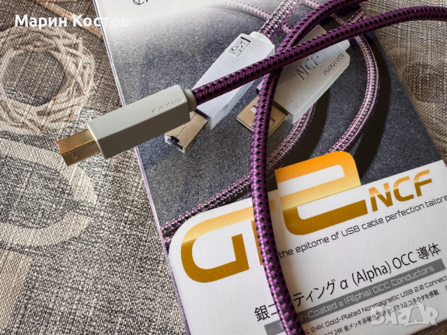 Furutech GT2 NCF USB A-B, снимка 3 - Друга електроника - 54350942