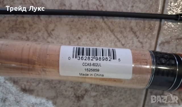 Abu Garcia Carabus Cassiopeia – CCAS-662UL, 1,8 м. 1-8г., снимка 2 - Въдици - 53102029