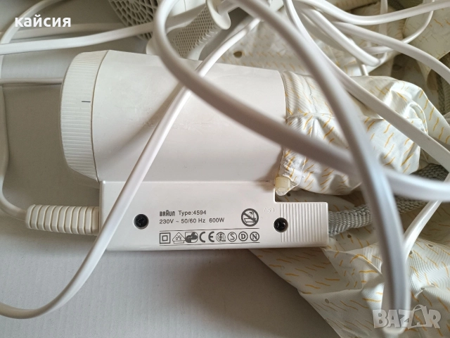 Плаващ Сешоар/Аспиратор Braun Type: 4594, снимка 3 - Сешоари - 55932065
