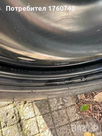 Резервна гума 16 Ц. РЕНО МЕГАН 2 ЕТ 49 центр.отв 60.1, снимка 4 - Гуми и джанти - 52523210