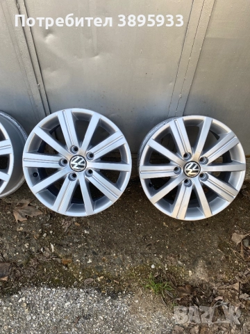 Оригинални джанти за VW Golf V VI VII , Caddy, Passat, Jetta, Touran, Audi, Skoda и др., снимка 3 - Гуми и джанти - 52854271