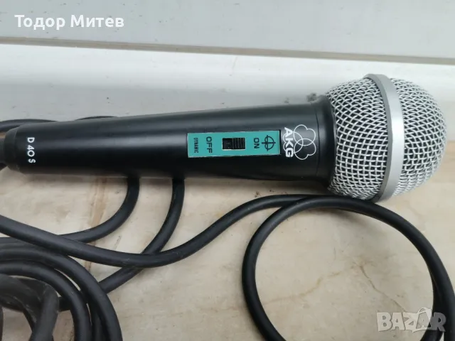 Микрофон AKG D-40S, снимка 1