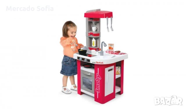 Детска Кухня със звук и аксесоари TEFAL, снимка 4 - Играчки за стая - 31024727