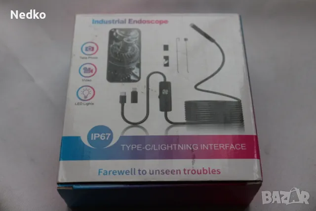 индустриален ендоскоп IP65