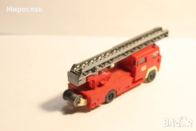 WIKING 1:87 H0 MAGIRUS ПОЖАРНА КАМИОН МОДЕЛ КОЛИЧКА, снимка 6 - Колекции - 52965118