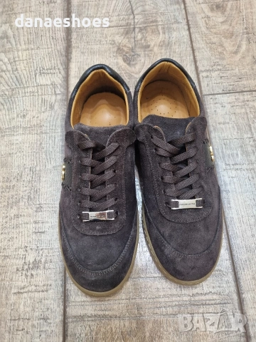 Дамски спортни обувки от естествен велур в шоколадов цвят , снимка 5 - Дамски ежедневни обувки - 53890438