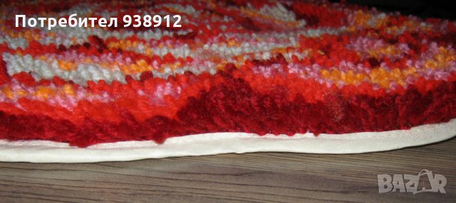 Фъкано килимче - ръчна изработка, снимка 5 - Килими - 31571414