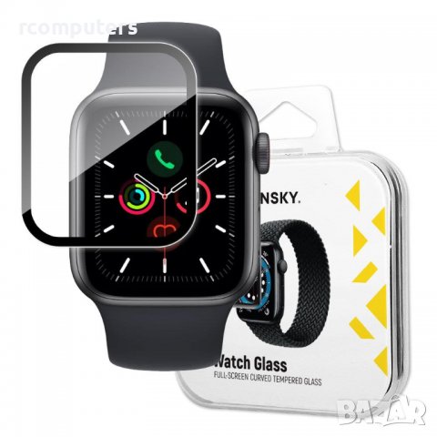 Стъклен протектор за Apple Watch 5 44mm, снимка 1