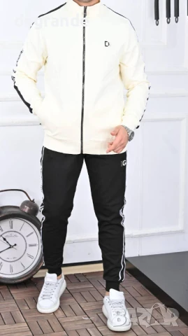 Мъжки спортен екип Dolce&Gabana Материя 100% памук Най-висок клас! , снимка 3 - Спортни дрехи, екипи - 51326827