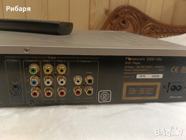 CD player Nakamichi, снимка 5 - Плейъри, домашно кино, прожектори - 54166531