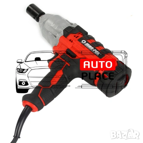 Професионален електрически гайковерт 1/2 – 720Nm Mar-Pol, снимка 6 - Други инструменти - 54039978