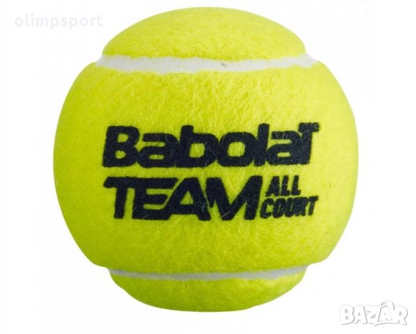 Топки за тенис BABOLAT TEAM ALL COURT 4 BALLS CAN -нови Висококачествена топка под налягане, проекти