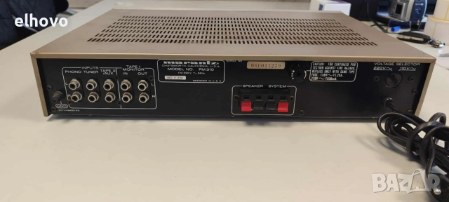 Стерео усилвател Marantz PM310, снимка 8 - Ресийвъри, усилватели, смесителни пултове - 51532005