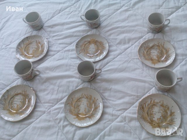 Сервиз за кафе висококачествен, снимка 7 - Сервизи - 36749260